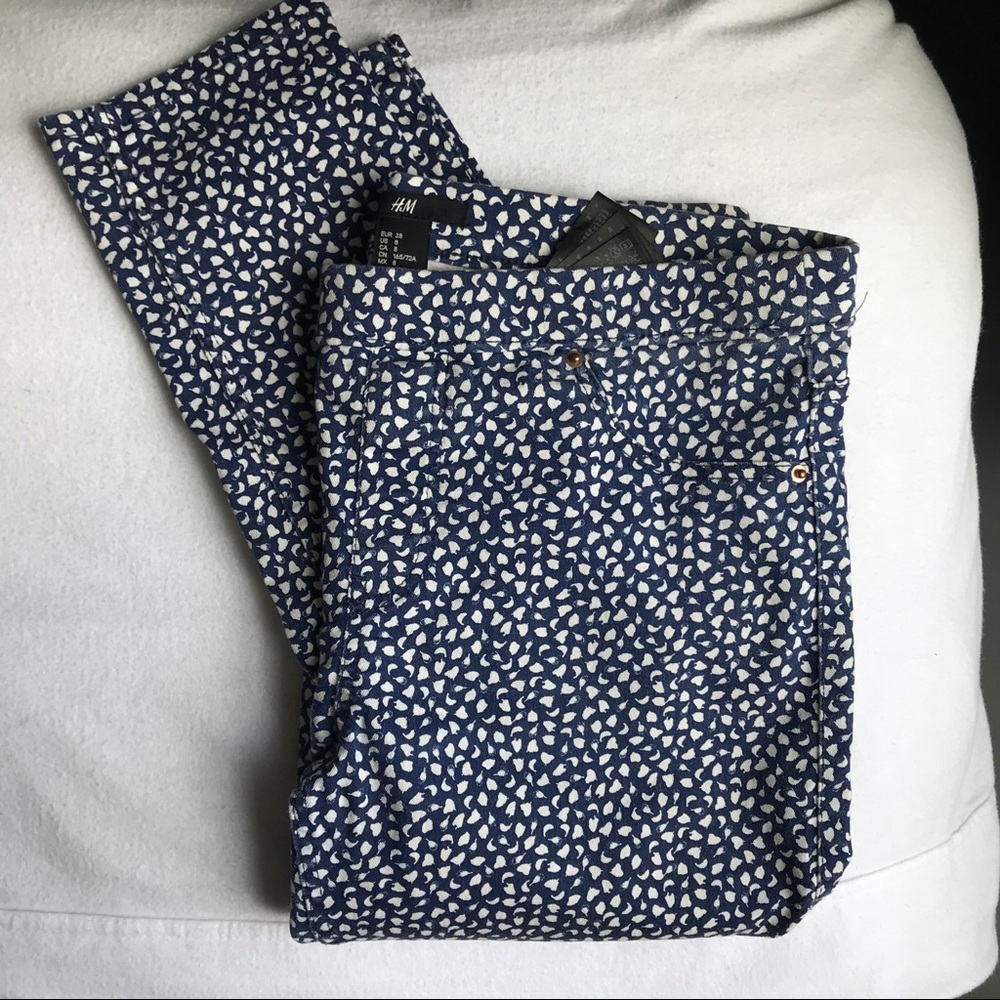 H&M pattern jeans